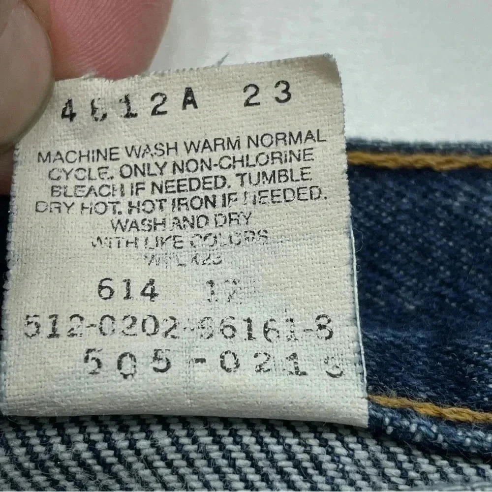 Vintage 2002 Levi's 505 mens jeans size 38 x 30 0996 - Picture 6 of 11